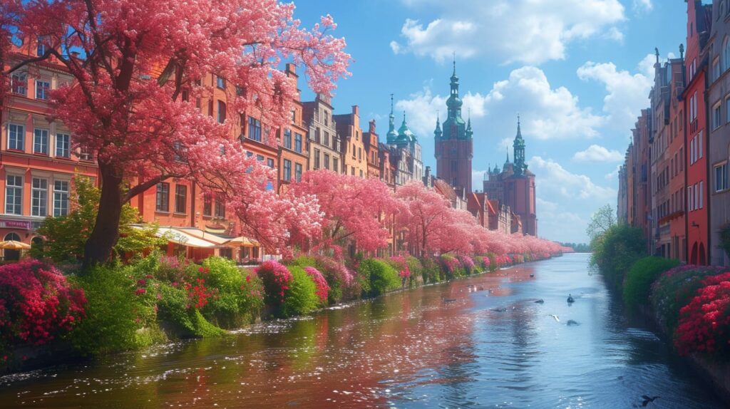Möt våren under en konferensresa till Gdansk
